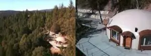 Stralingvrije plaats afgelegen in de bossen