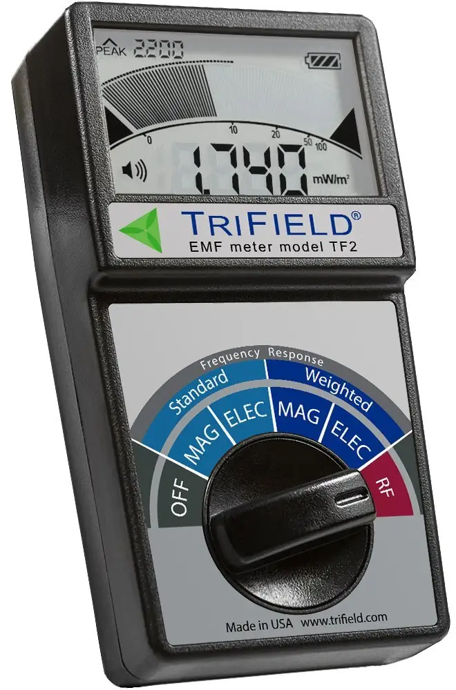 EMF stralingsmeter Trifield TF2 - Afbeelding 2
