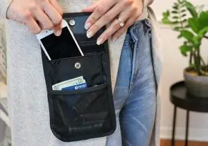 Straling blokkerende tas