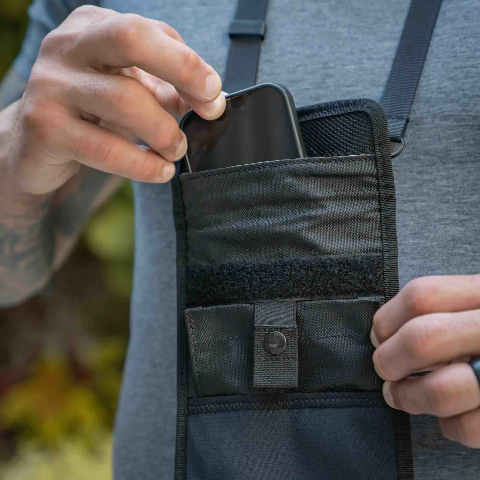 straling blokkerende telefoon tas