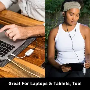 Anti straling headset apparaat