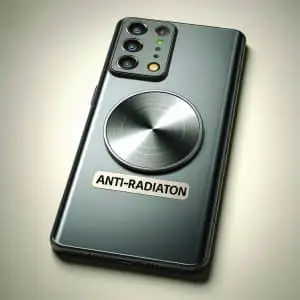 Anti straling sticker voor telefoon